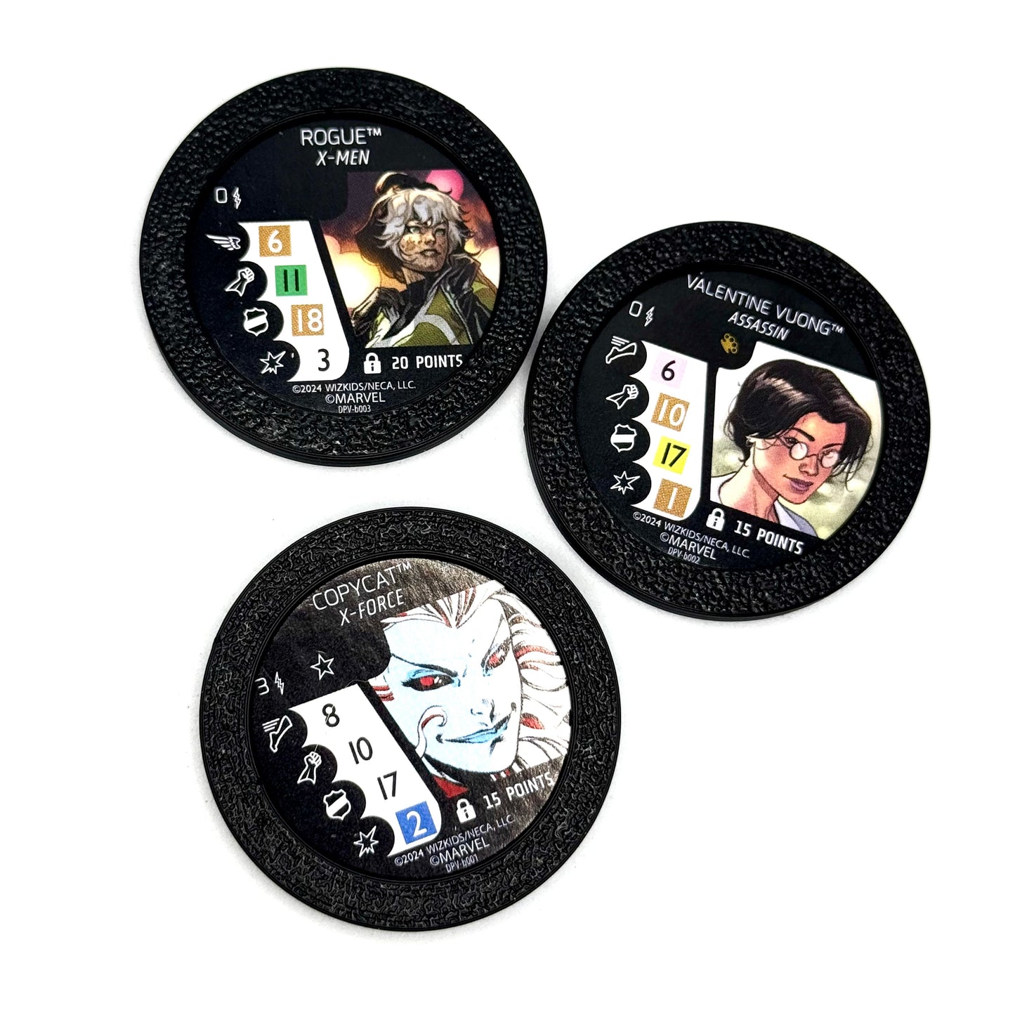 Small pog poker rings (5)