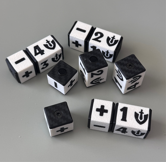 Riftbound +/- spinning might dice (3)