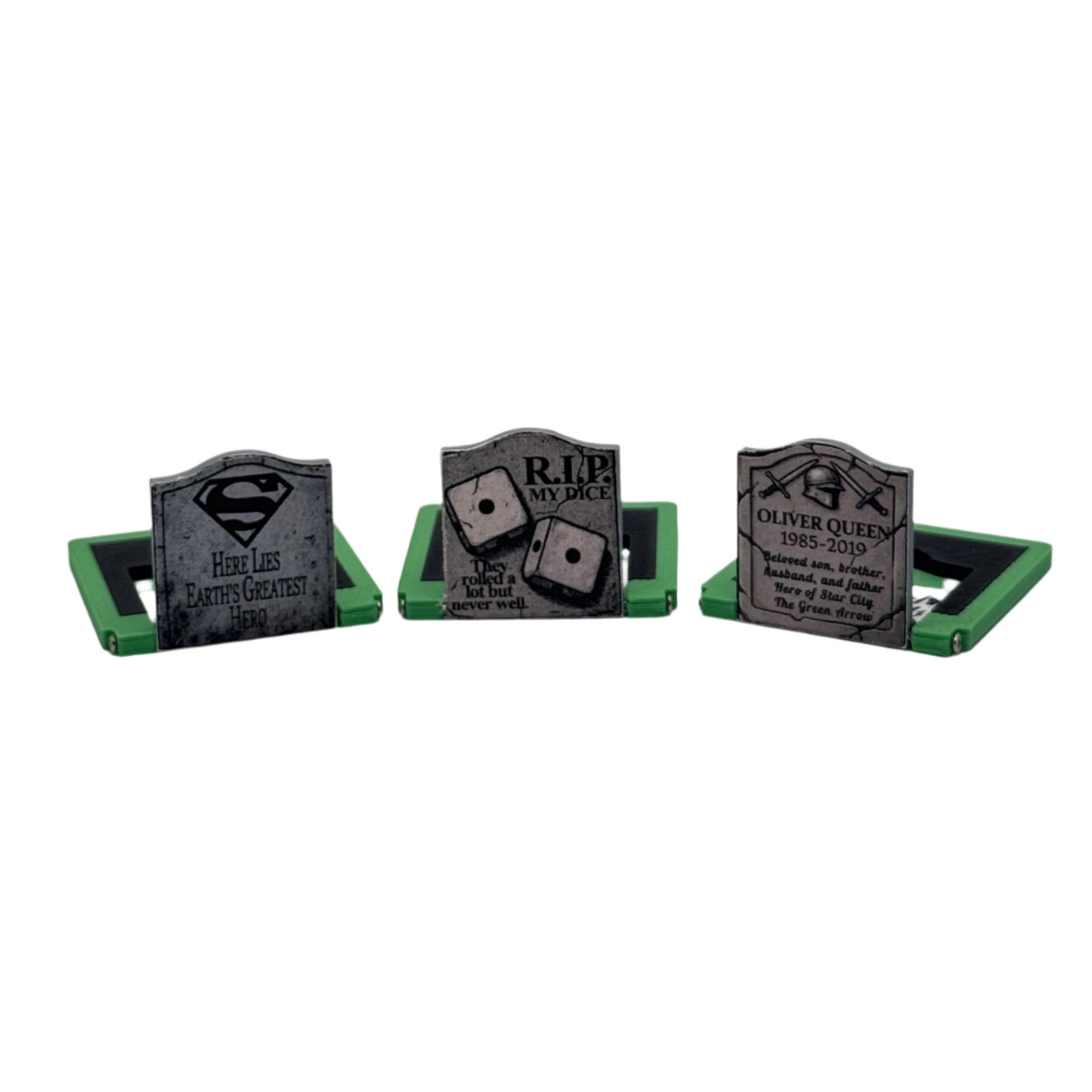Folding Grave Terrain Markers